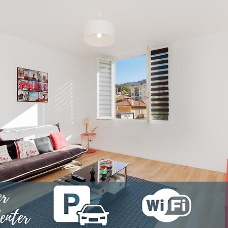 SuperCannes Center - Parking - Spacieux 70 Metres - Clim - Wifi Extérieur photo